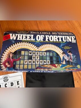 Wheel of Fortune Board Game - Classic Edition - missing instruction booklet